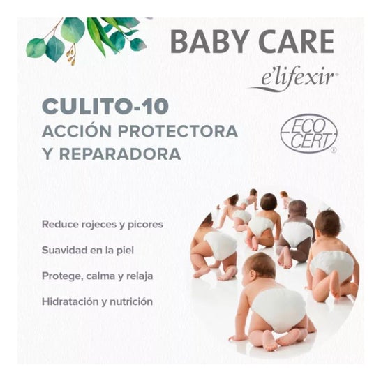 E'lifexir Baby Care Culito 10 Crema Protectora del Pañal 75ml