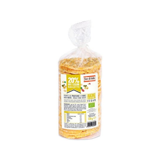Fior di Loto 0% Gluten Copos de Maíz Legumbres 120 g