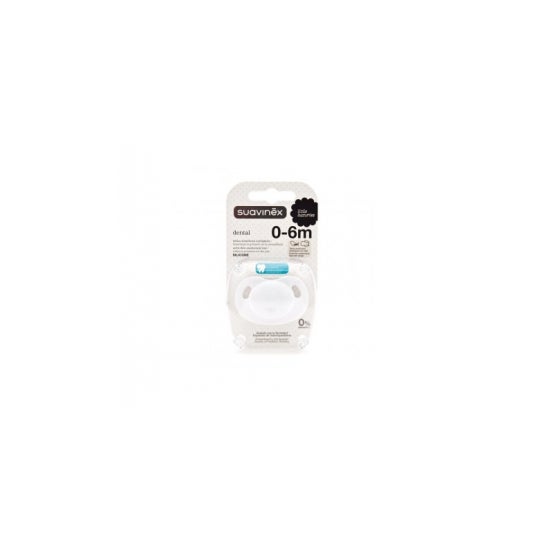 Suavinex Chupete Dental Silicona +6m 1ud