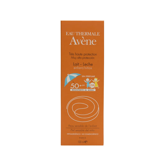 Avène Solar leche niños SPF50+ 100ml