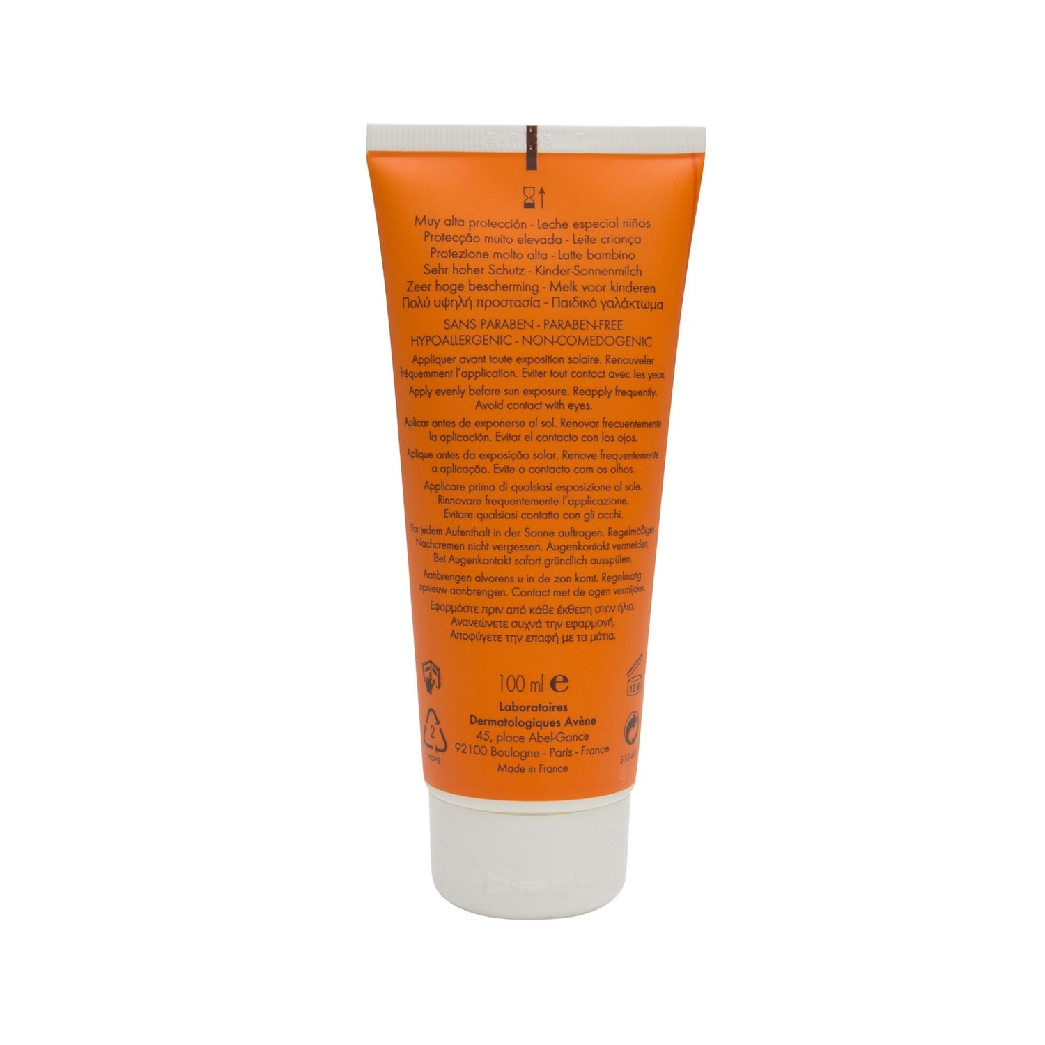 Avène Solar leche niños SPF50+ 100ml