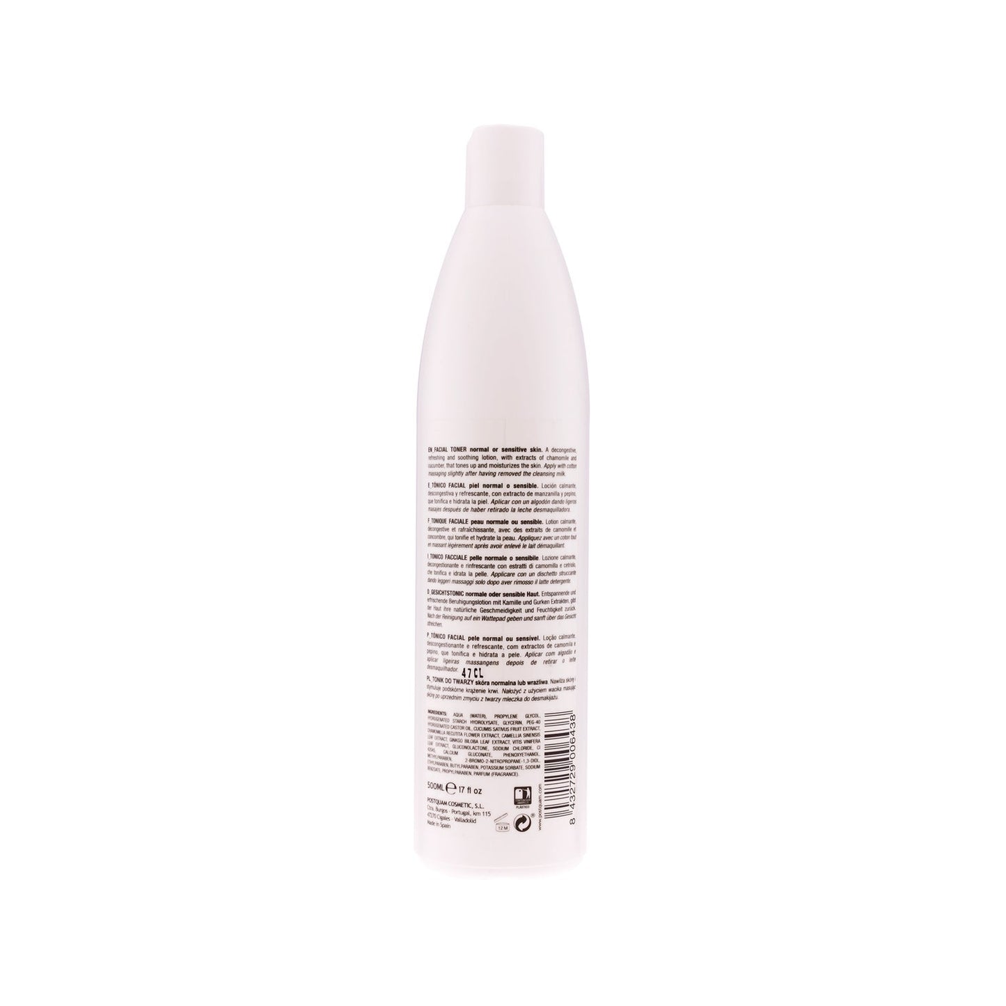 Postquam tónico hidratante piel normal 500ml