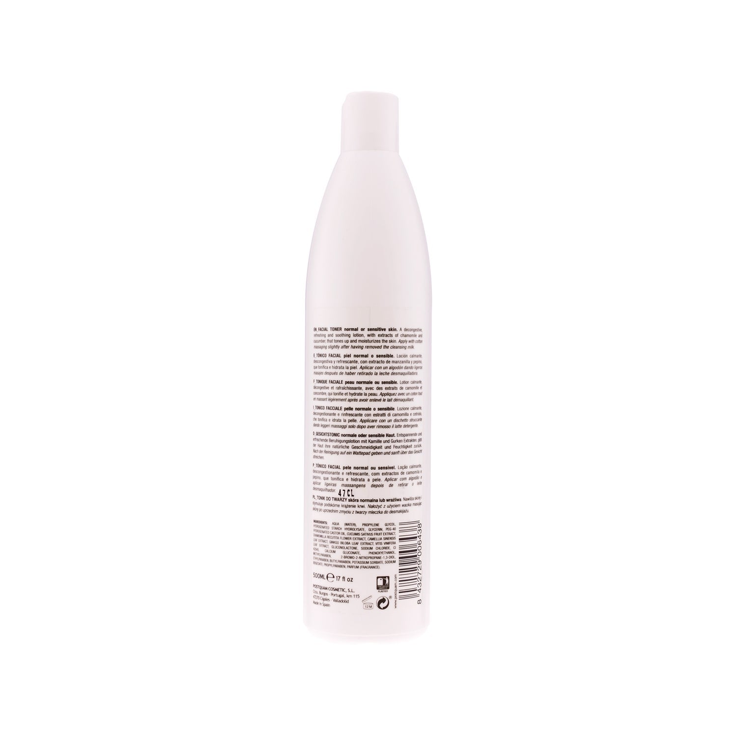 Postquam tónico hidratante piel normal 500ml