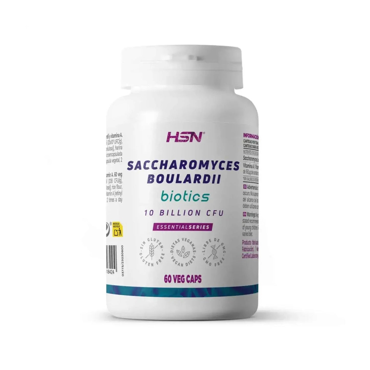 HSN Saccharomyces Boulardii 10B UFC 60vcaps