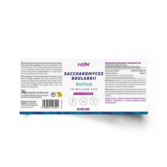 HSN Saccharomyces Boulardii 10B UFC 60vcaps