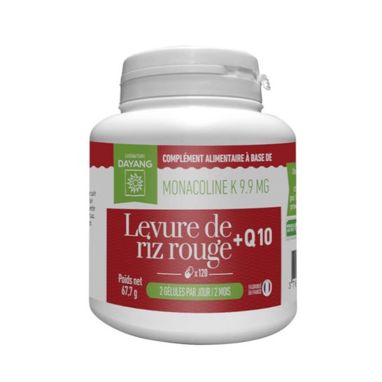Dayang Levadura de Arroz Rojo + Q10 2,9mg 120caps