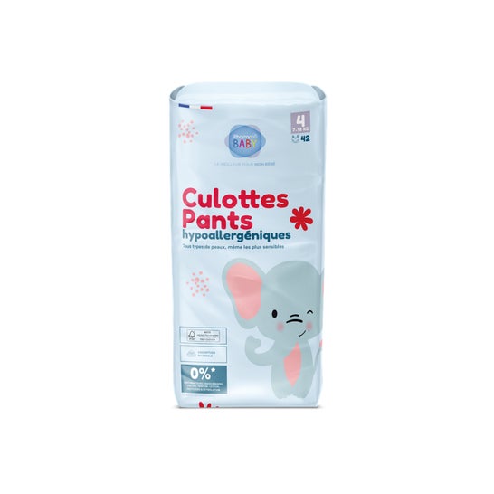 Pharmababy Pants Pañal T4 7-18Kg 42uds