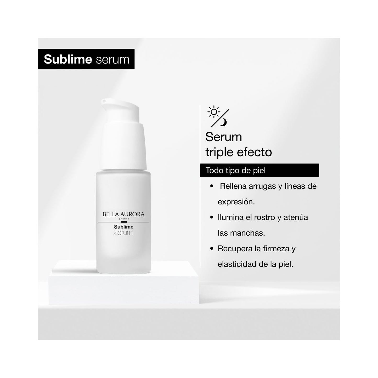 Bella Aurora Sublime Sérum Triple Efecto 30ml