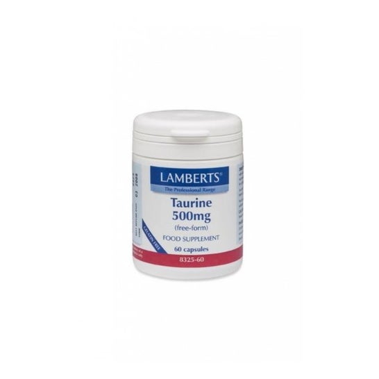 Lamberts Taurina 500 Mg 60 Boné