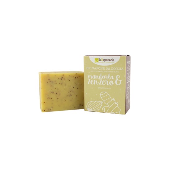 La Saponaria Jabón en Pastilla Almendra y Jengibre 100g