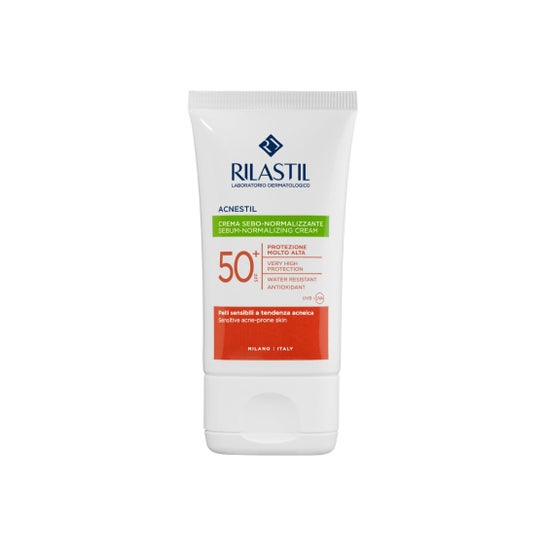 Rilastil Sun System Acnestil Crema Seborreguladora SPF50+ 40ml