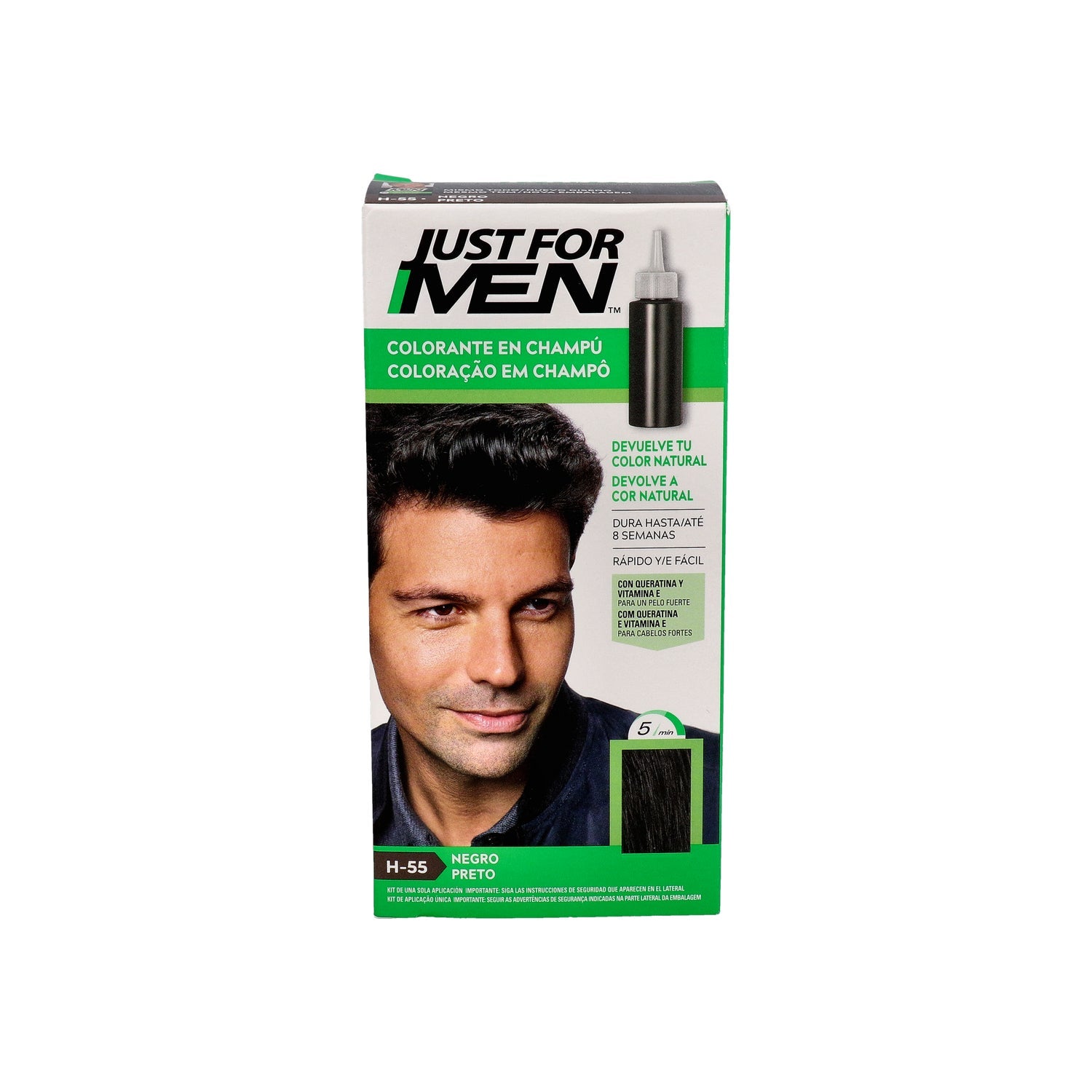 Just For Men Colorante en Gel Negro 30ml