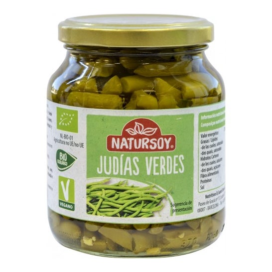 Natursoy Judias Verdes Conserva Bio 340 g