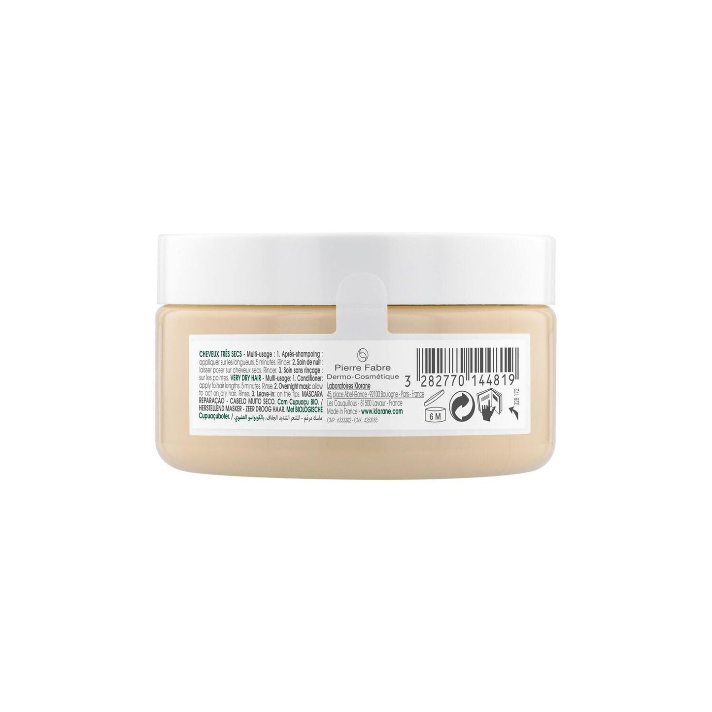 Klorane Mascarilla al Cupuaçu BIO 150ml