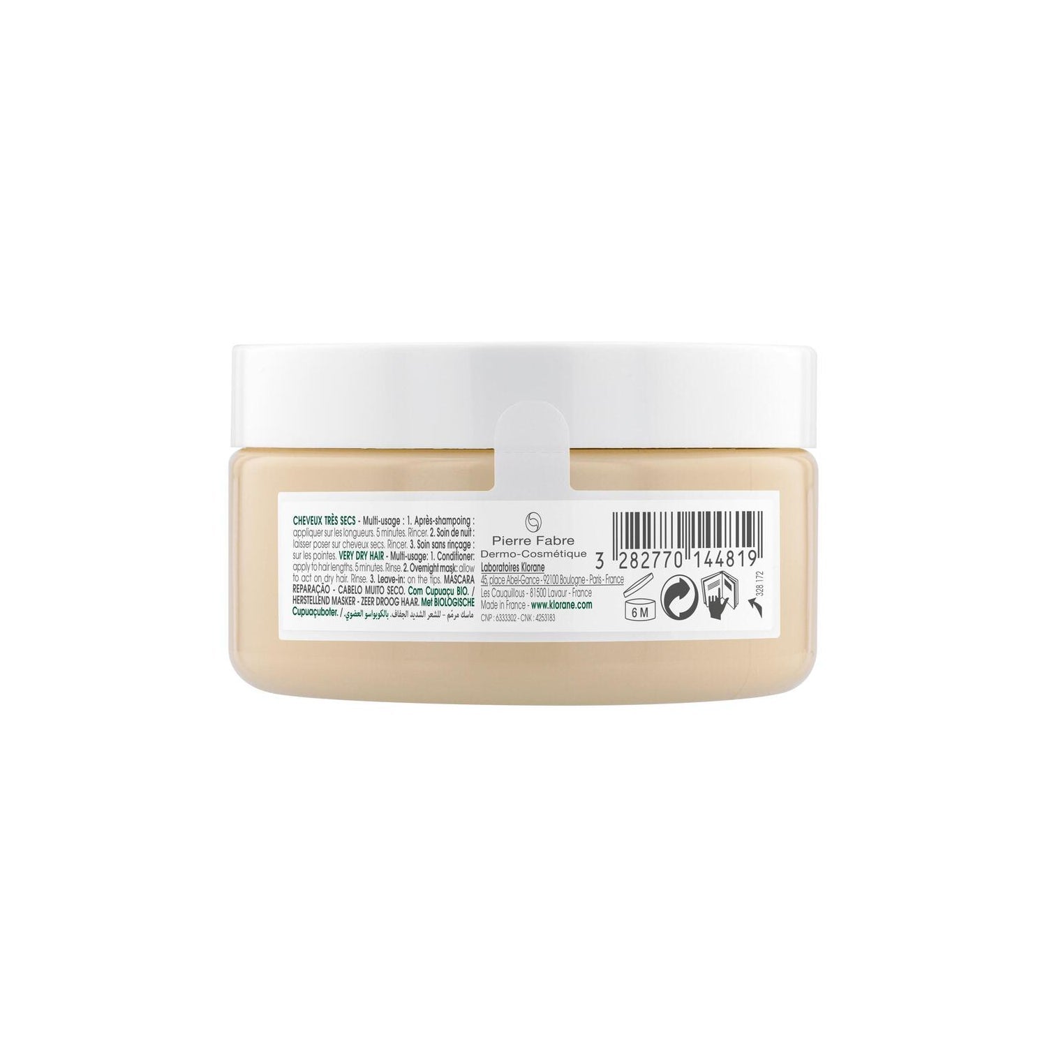 Klorane Mascarilla al Cupuaçu BIO 150ml