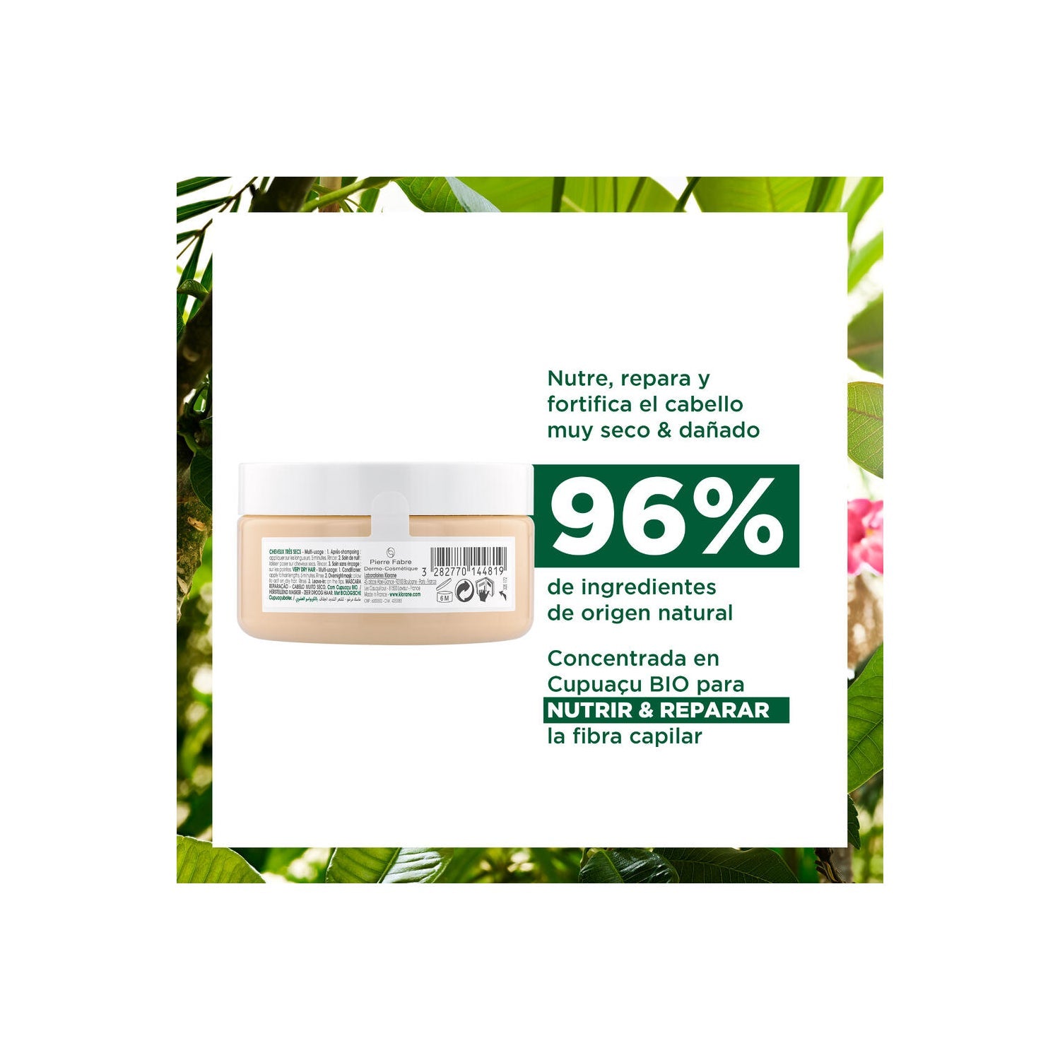 Klorane Mascarilla al Cupuaçu BIO 150ml