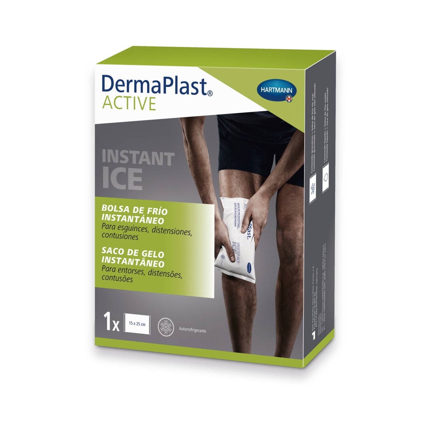 DermaPlast Active Instant Ice Bolsa de Frío Instantáneo 15x25cm