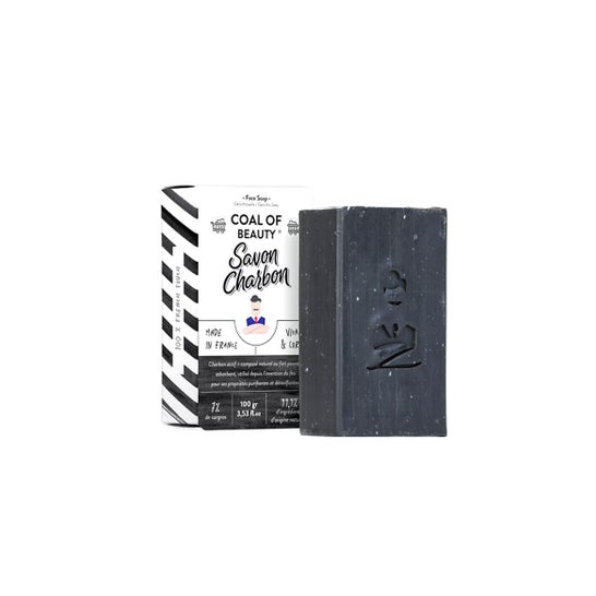 Monsieur Barbier Savon Charbon Rostro & Cuerpo 100g