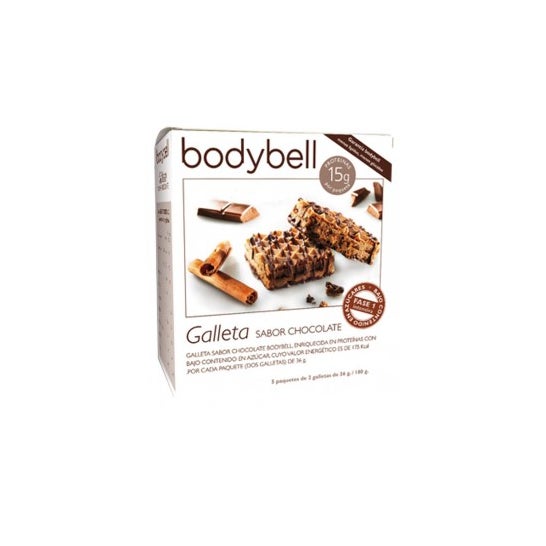 Bodybell Caja galletas gofre Chocolate
