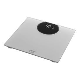 Adler Ad8175 Báscula Baño Digital 180kg Vidrio Templado Pla 1ud