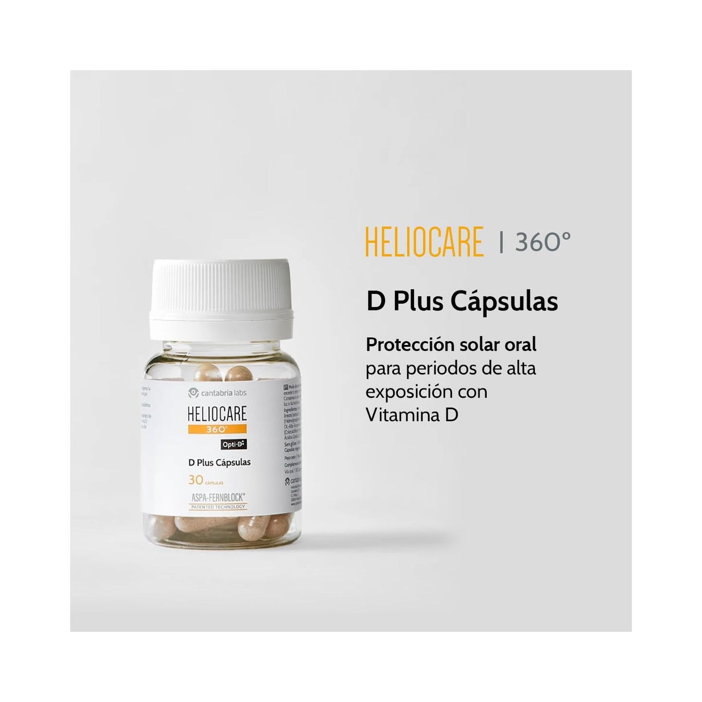 Heliocare 360º D Plus Cápsulas 6x30 caps