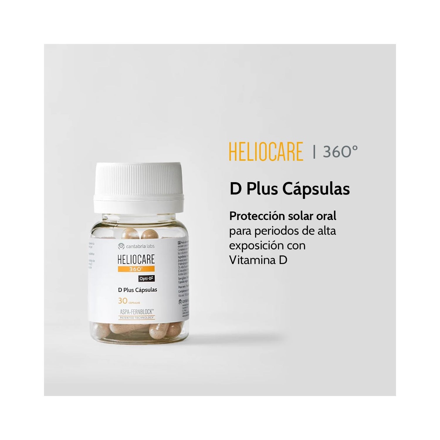 Heliocare 360º D Plus Cápsulas 6x30 caps
