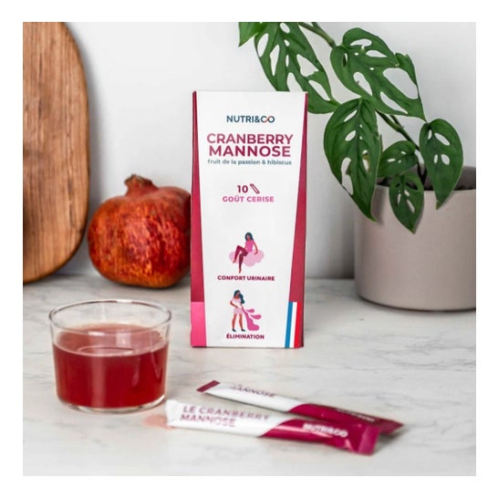 Nutri & Co Cranberry Mannose Sticks 10 uds