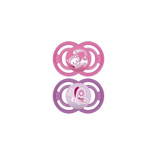 Mam Pacifier Perfect 6+ Meses Silicona Strilisation Bote Silicona x2 (Infantil o Modelo Garon)