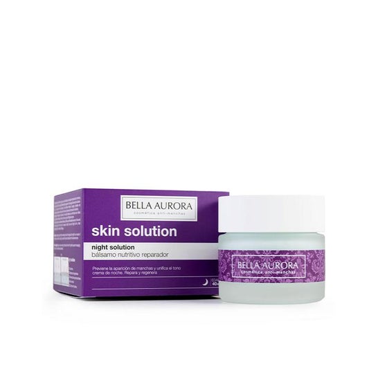 Bella Aurora Skin Solution Night Solution Bálsamo Nutritivo Reparador 50ml
