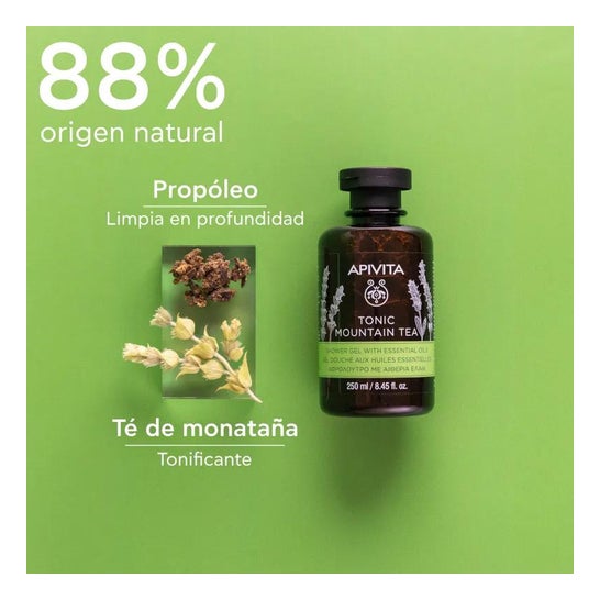 Apivita Mountain Tea gel de Baño con Té de Montaña 250 ml
