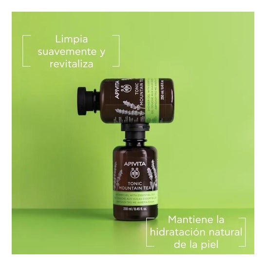 Apivita Mountain Tea gel de Baño con Té de Montaña 250 ml