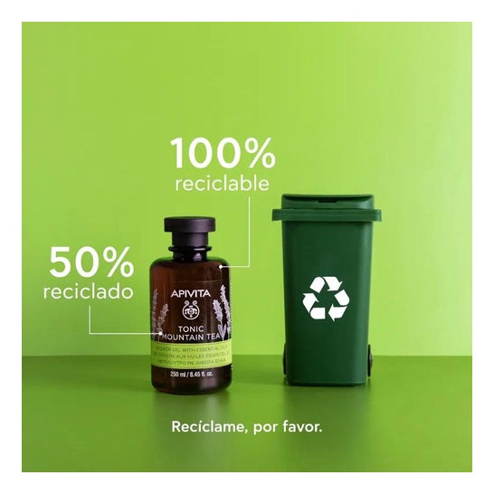 Apivita Mountain Tea gel de Baño con Té de Montaña 250 ml