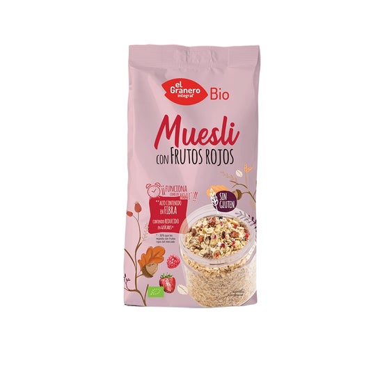 El Granero Integral Muesli Frutos Rojos Sin Gluten 375g