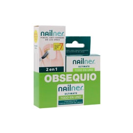 Nailner Ultimate + Nailner Pincel 2 en 1 10 ml