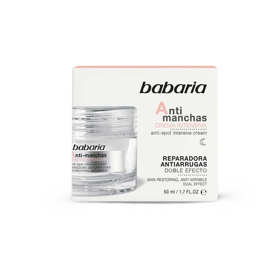 Babaria Crema Intensiva Anti-Manchas Anti-Arrugas Crema 50 ml