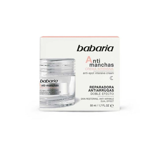 Babaria Crema Intensiva Anti-Manchas Anti-Arrugas Crema 50 ml