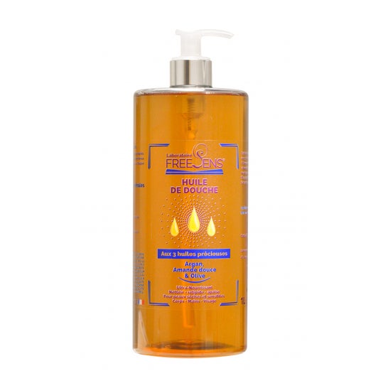 Aceite de ducha Freesens con 3 aceites preciosos 1l
