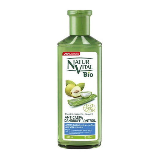 NaturVital Champú Bio Ecocert Anticaspa 300 ml