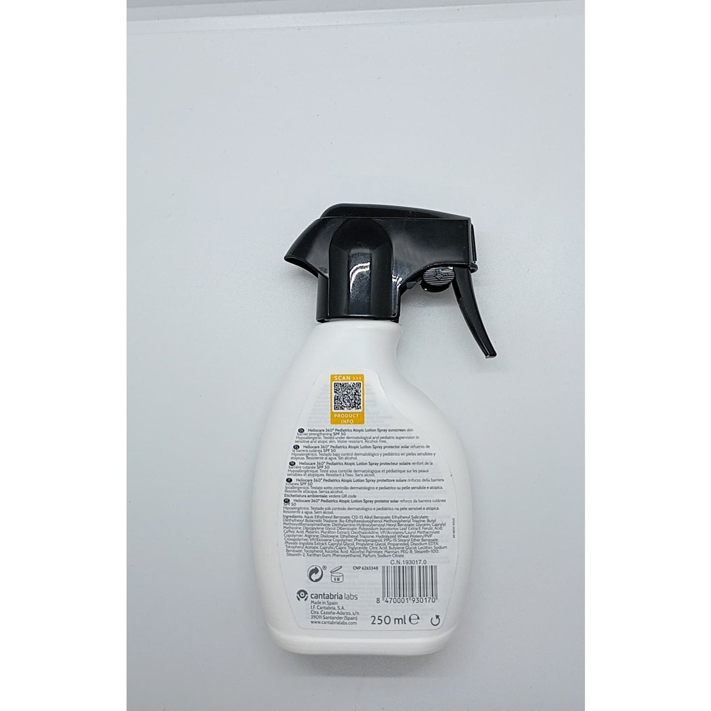 Heliocare 360º Pediatrics Lotion Spray SPF50+ 250ml