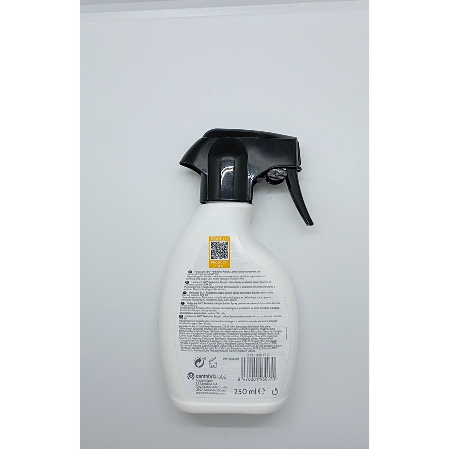 Heliocare 360º Pediatrics Lotion Spray SPF50+ 250ml