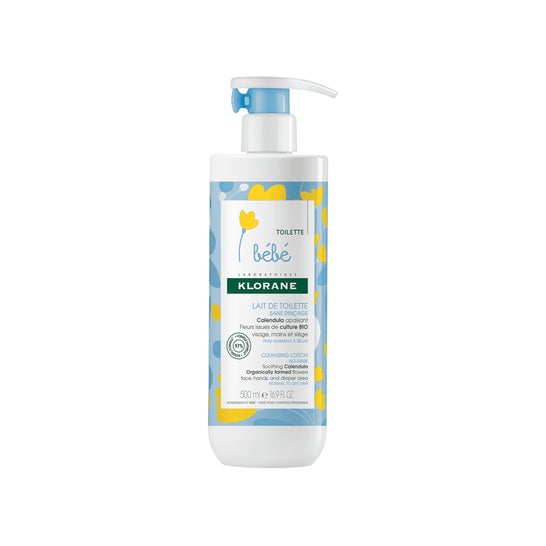 Klorane Bebé Lait de Toilette Loción Limpiadora 500ml