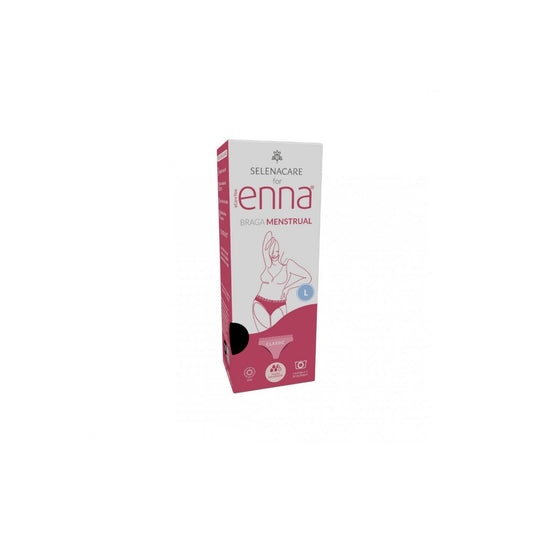 Enna Braga Menstrual Classic Día Flujo Abundante Negro L 1ud