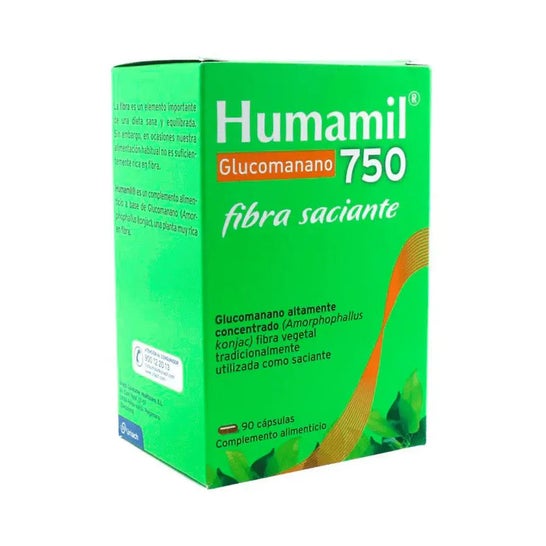 Humamil Glucomanano 750mg 90caps