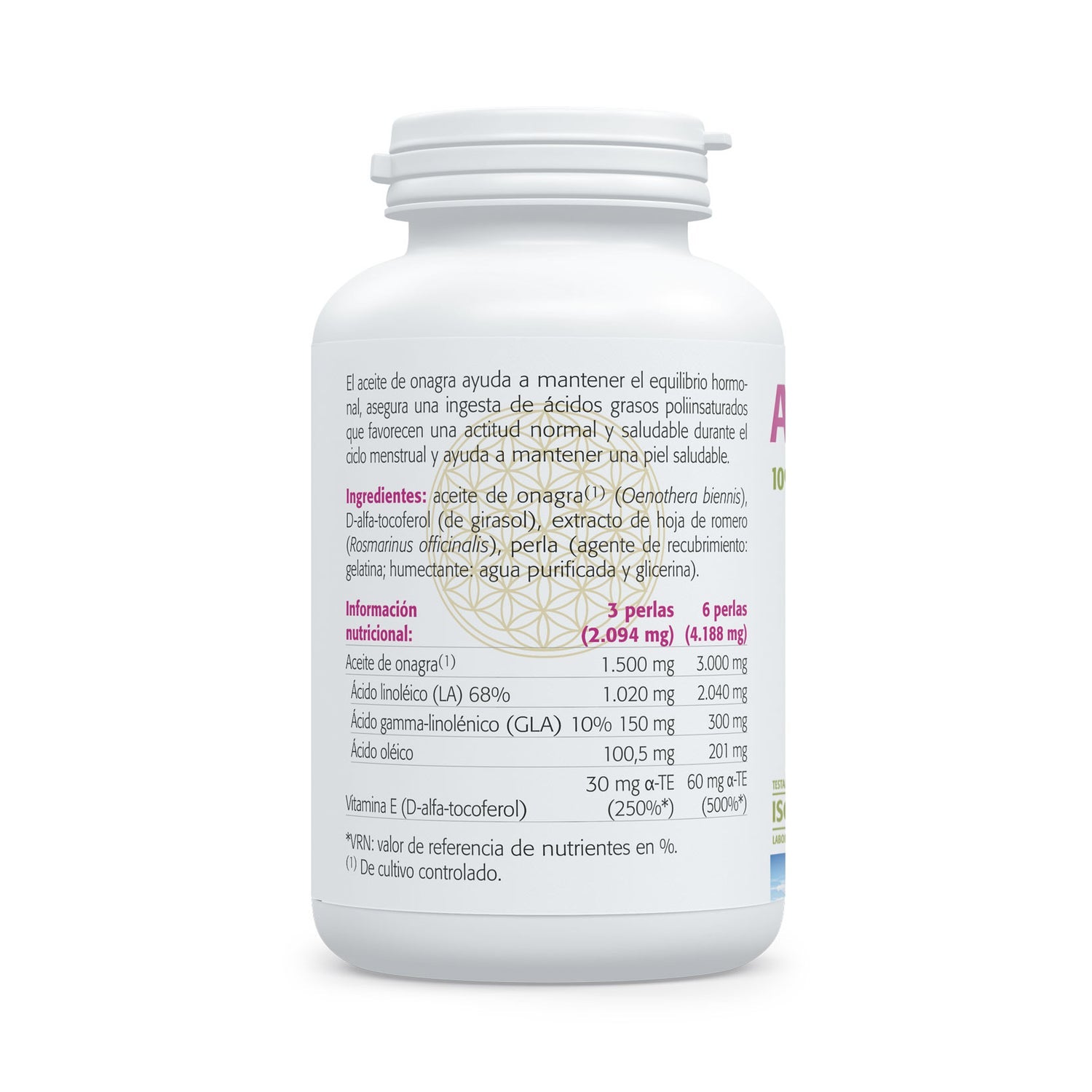 Sura Vitasan Aceite de Onagra 500mg 90 Perlas