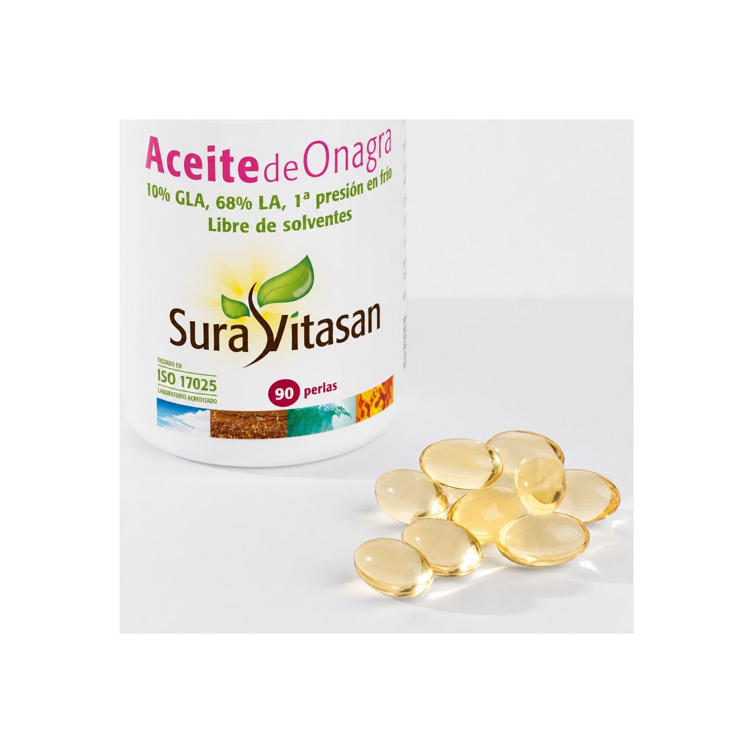 Sura Vitasan Aceite de Onagra 500mg 90 Perlas