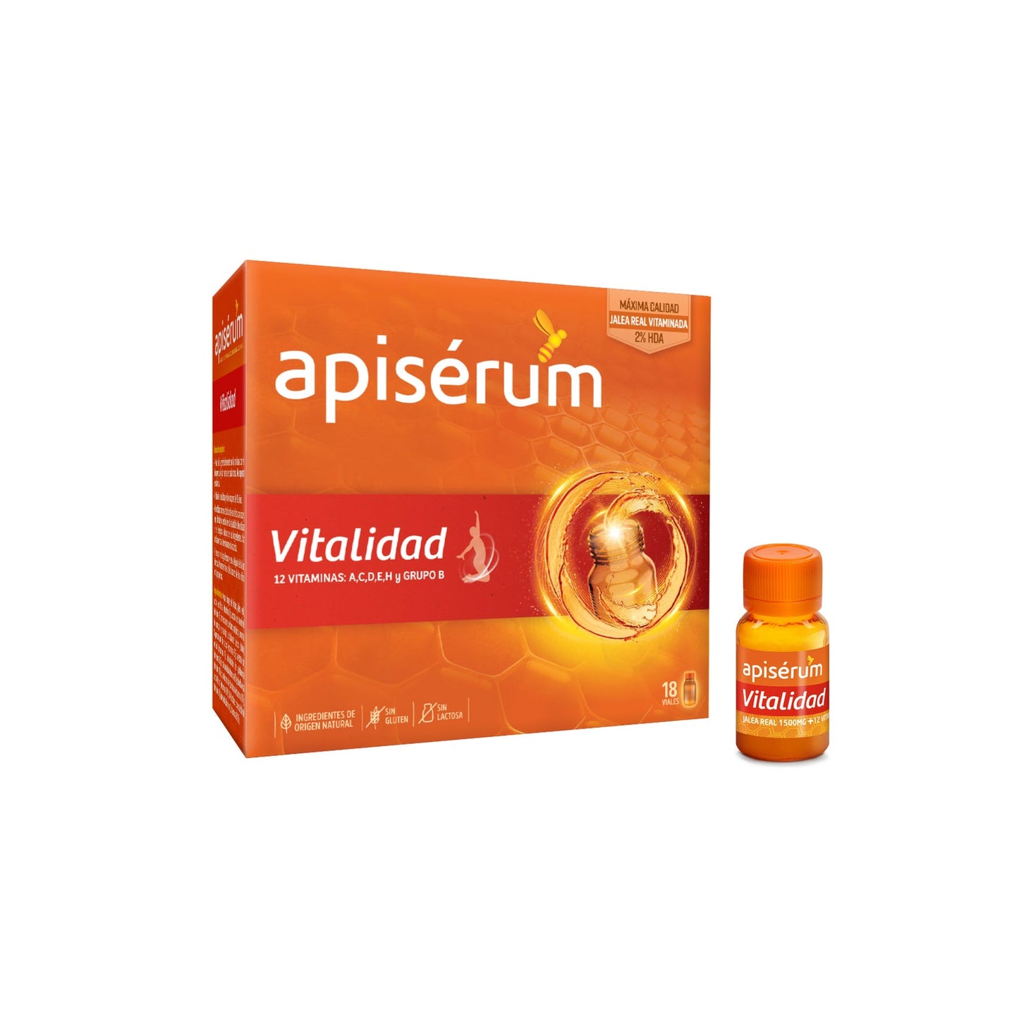 Apisérum Vitalidad 18 viales