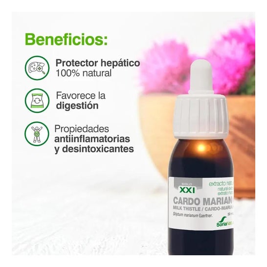 Soria Natural Cardo Mariano Extracto 50ml