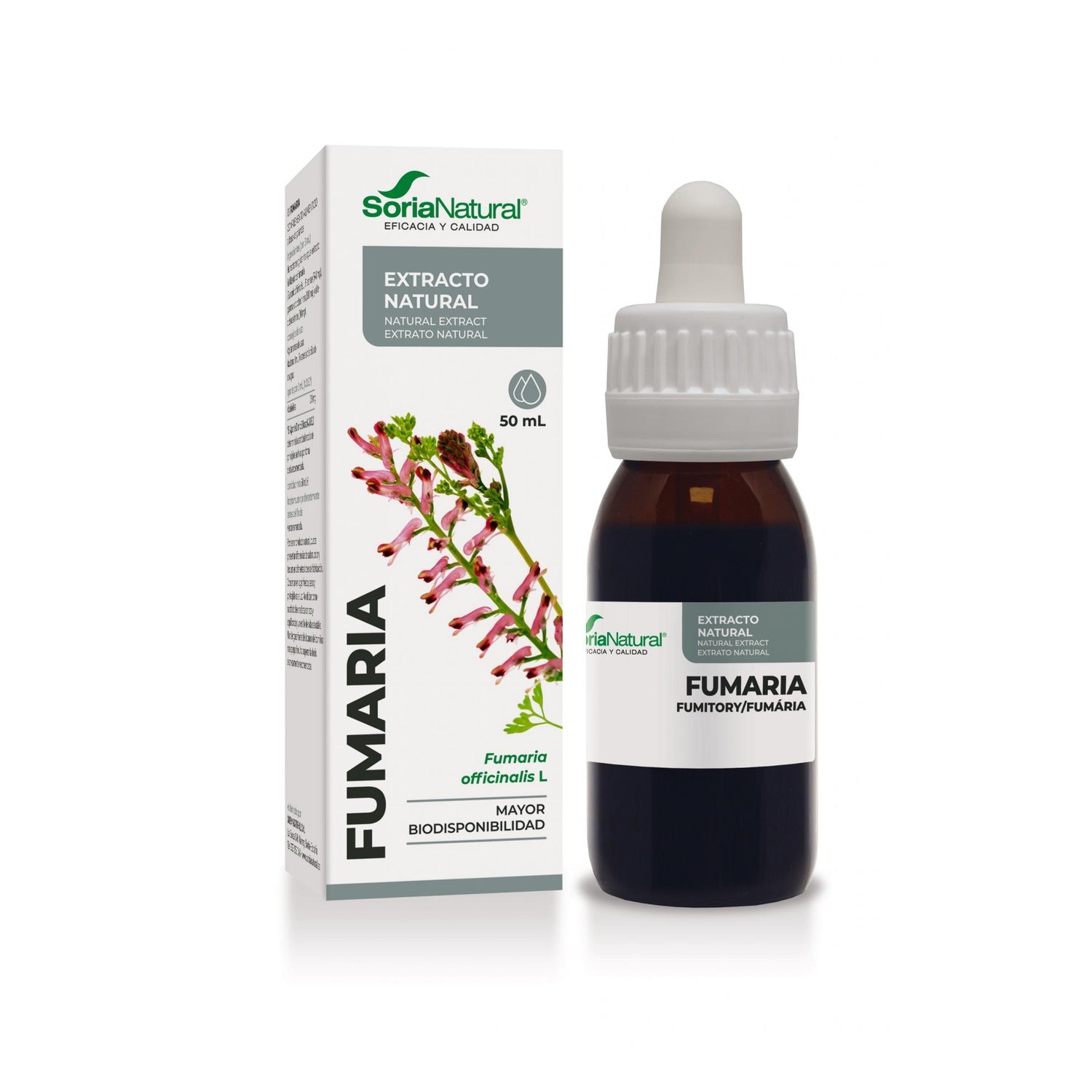 Extracto Fumaria Xxi 50 Ml Soria Natural