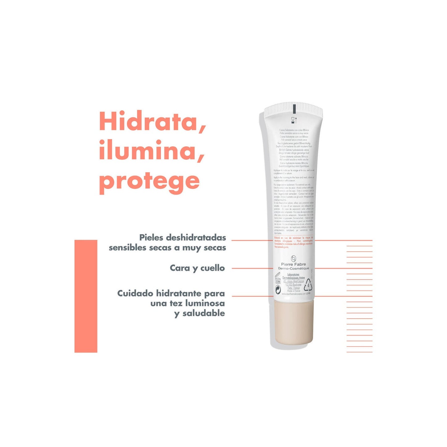 Avène Hydrance BB Rica Crema Hidratante SPF30 40ml