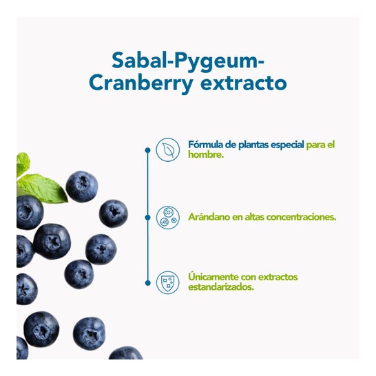 Bonusan Sabal Pygeum Cranberry Extracto 60 caps